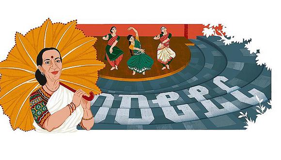 Google recuerda el 100 aniversario del nacimiento de bailarina Mrinalini Sarabhai 
