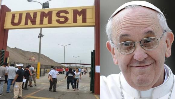 San Marcos otorgará doctorado "honoris causa" al papa Francisco 