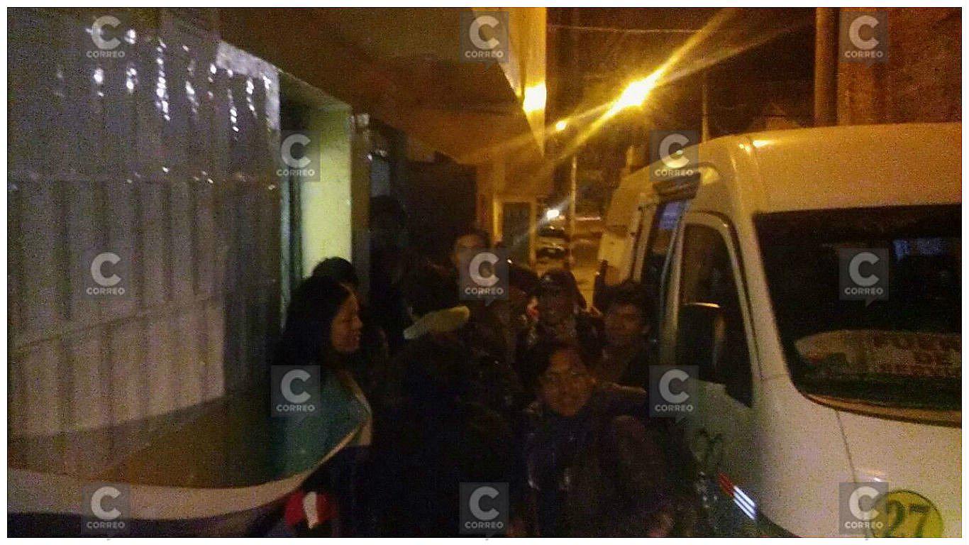Huancavelica: ​Cerca a media noche llegan actas del VRAEM (VIDEO)