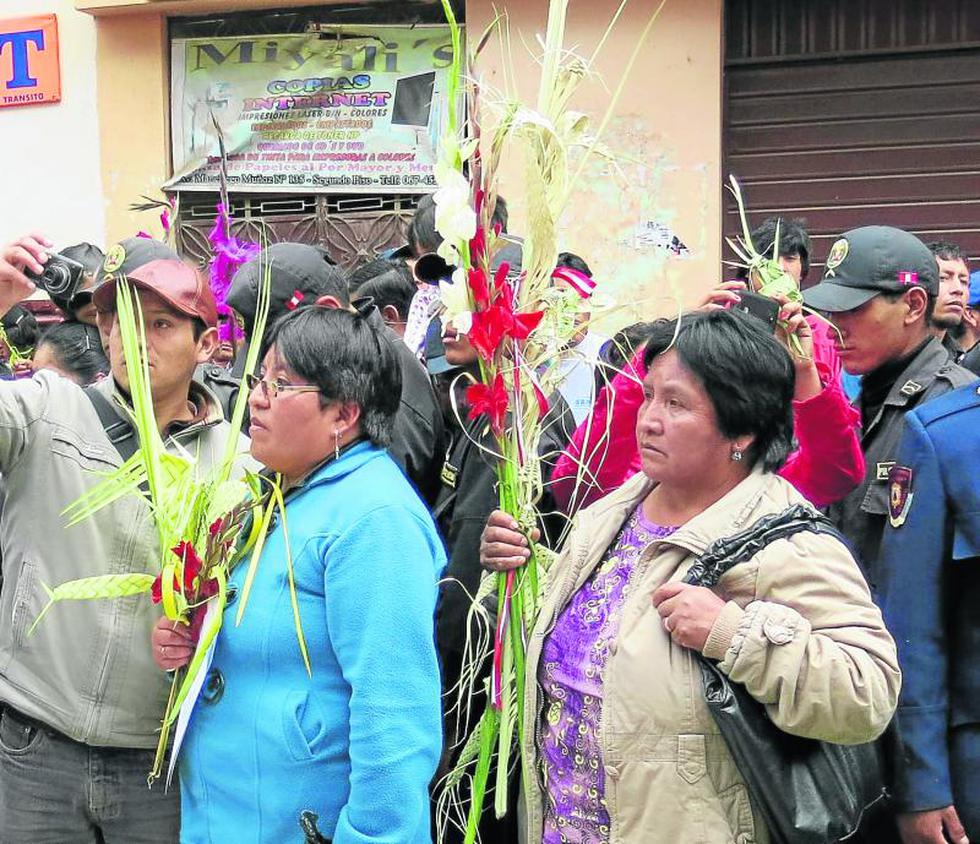 Señor Salvador del Mundo bendijo a huancavelicanos