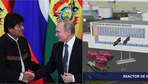 Vladimir Putin y Evo Morales construyen centro de investigación nuclear en Bolivia (VIDEO)