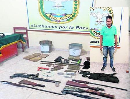 Sendero Luminoso: Cae 'Pepe' y arsenal de facción de Artemio