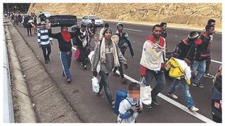 Venezolanos toman la frontera con Lancones, en Piura