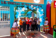 Ayacucho: Inauguran dos instituciones educativas renovadas para el regreso a clases