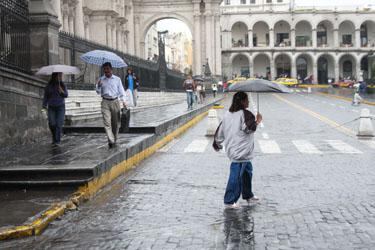 Lluvias y ola de frío afectaron a Arequipa por cuatro días