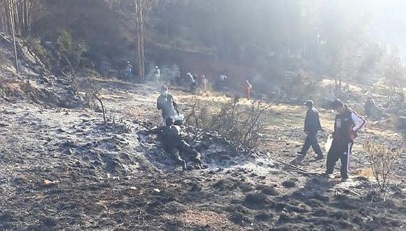 Agricultor muere calcinado tras incendio en la provincia de Moho