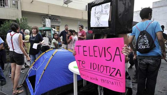 Movimiento contra Peña Nieto termina cerco a Televisa y prepara nuevos pasos