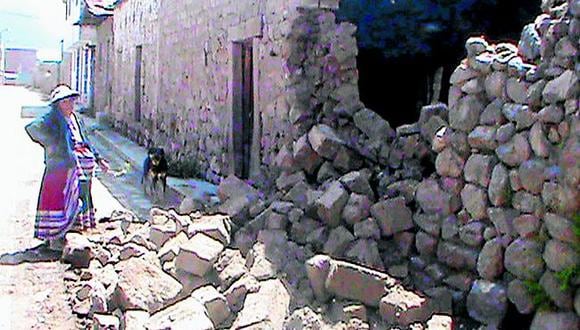 Distrito de Maca es sacudido por sismos constantes, pero aún no se reubica a sus habitantes 