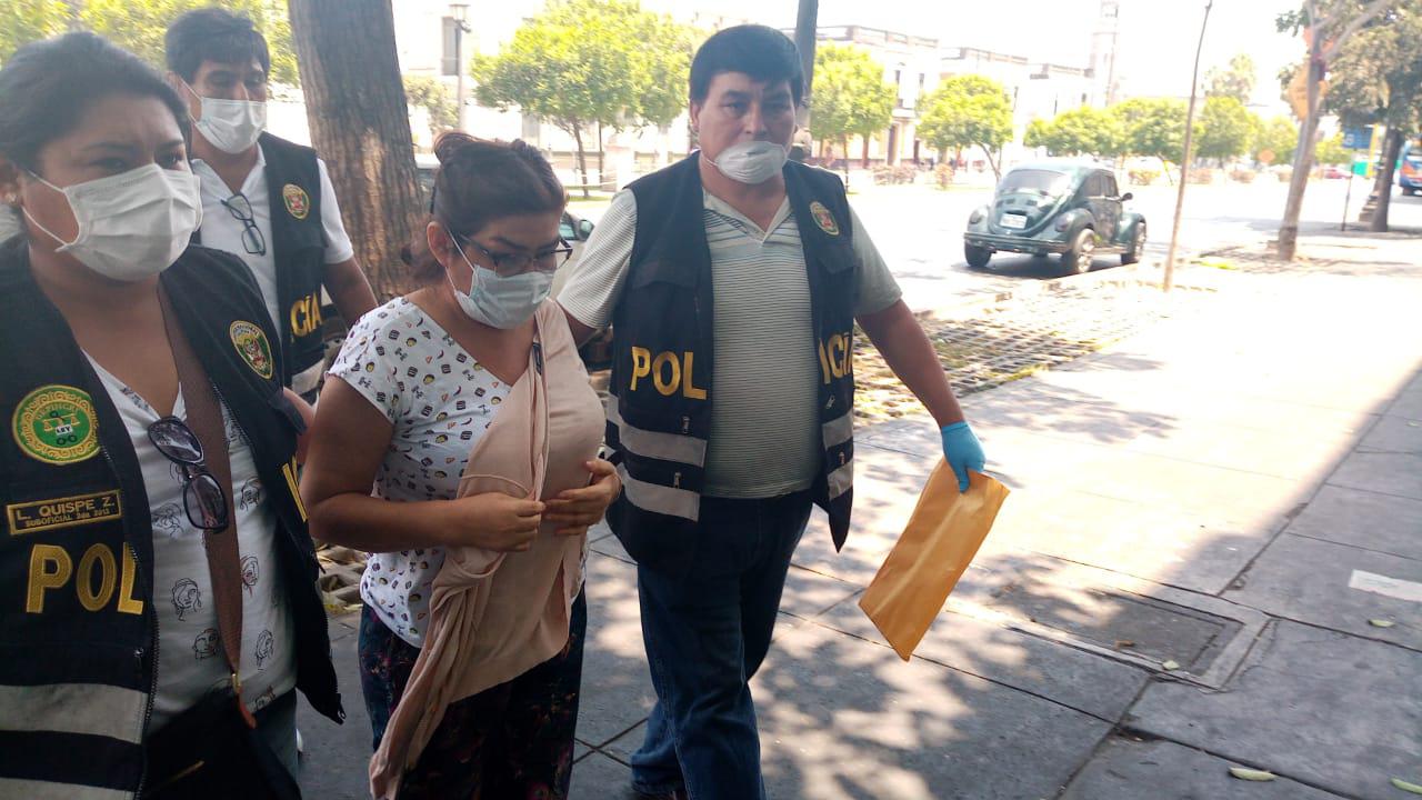 Acela Coronel Reátegui estuvo cinco años en la clandestinidad. (Foto: Policía Nacional)