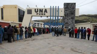 Relación de ingresantes a la Universidad Nacional del Altiplano