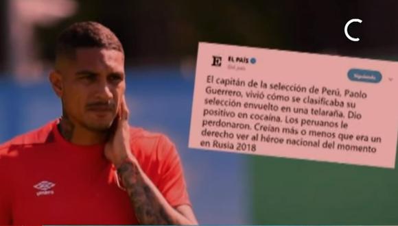 Paolo Guerrero pide rectificación pública a diario español por artículo (VIDEO)