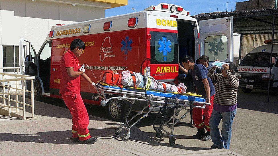 Dos trabajadores de Covisur se accidentan en la Binacional de Moquegua