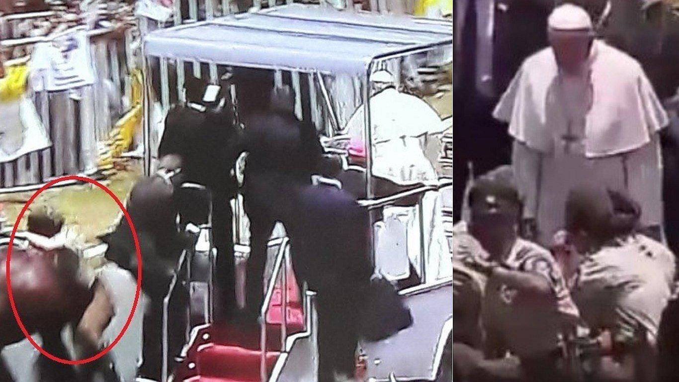 ​Papa Francisco rompe protocolo para auxiliar a carabinera que cayó de caballo (VIDEO)