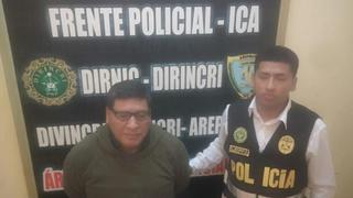 Exgobernador regional de Ica, Javier Gallegos se entregó al Poder Judicial y es recluido en el penal  