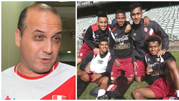 Reportero de espectáculos quiso entrevistar a selección peruana pero comete insólito error (VIDEO)