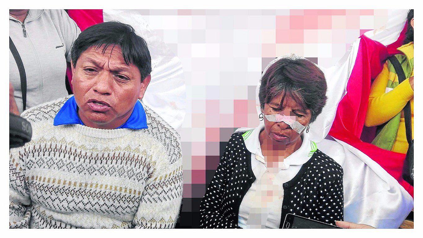 En violento enfrentamiento, Policía dispara gas lacrimógeno a maestra y le fractura tabique  