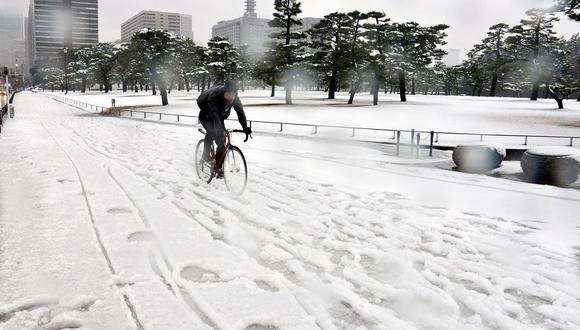 Temporal de nieve azota el oeste y el centro de Japón