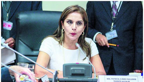 Patricia Juárez acusa a alcaldes renunciantes de haber utilizado a Luis Castañeda 