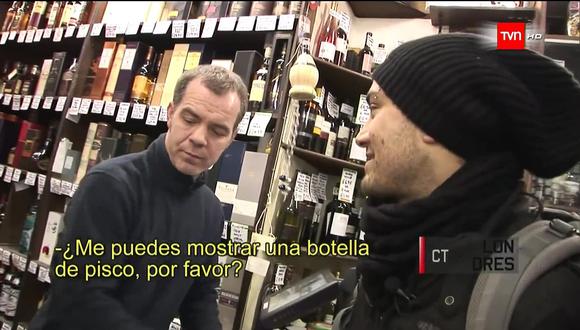 YouTube: Pregunta por 'pisco chileno' en tienda, pero vendedor inglés le da cruel respuesta (VIDEO)
