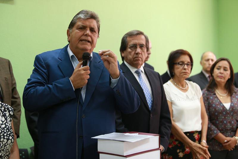 Alan García: Decretos de Urgencia fueron imprescindibles para acelerar obras 