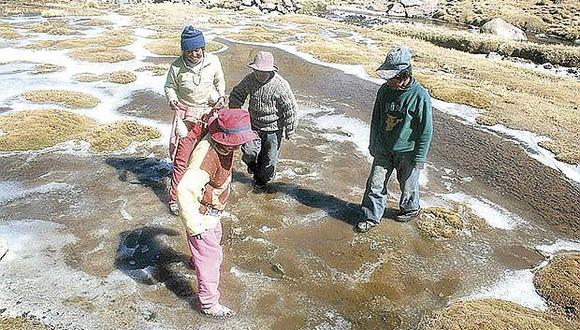 Puno: Senamhi pronosticó heladas intensas en la región hasta el 3 de junio