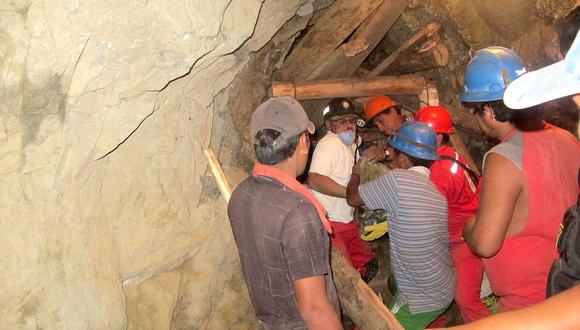 Ministerio de Energía y Minas registra 6 muertos en minas del país en lo que va del año
