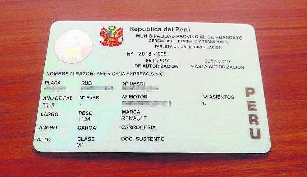 ​15 mil transportistas tienen que renovar la tarjeta de circulación