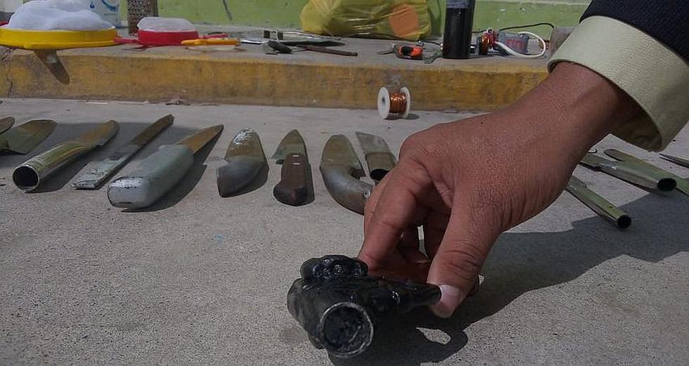 Encuentran celulares y otros artículos en intervención a penal de Socabaya (FOTOS)