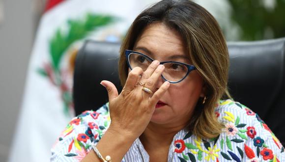 Gobierno otorgó licencia por razones de salud a ministra de la Producción, Rocío Barrios