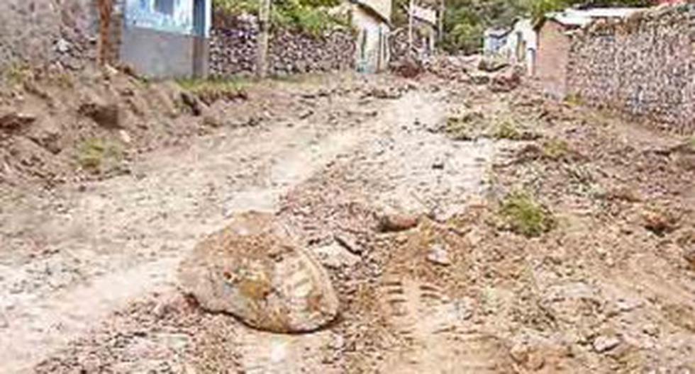 Calles de Cangallo en completo abandono PERU CORREO