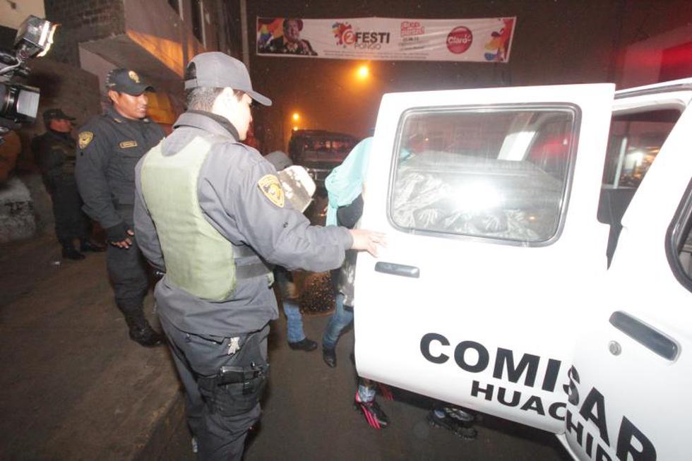 En 'megaoperativo' intervienen a damas de compañía y "clientes" en Chosica