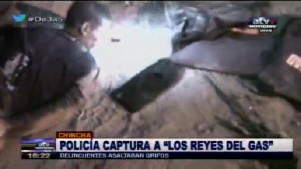 ​Agentes del Escuadrón Verde frustran asalto a fábrica de gas en Chincha (VIDEO)