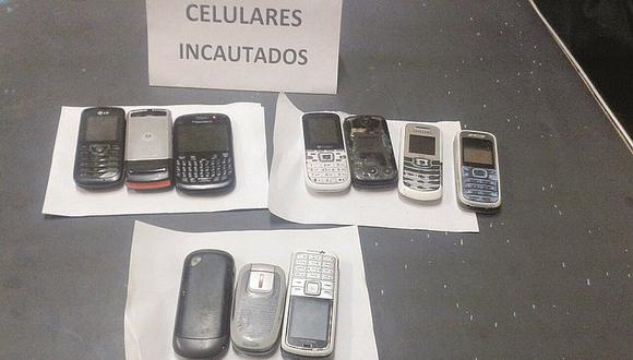 Áncash: Incautan 11 celulares en penal de Huaraz 