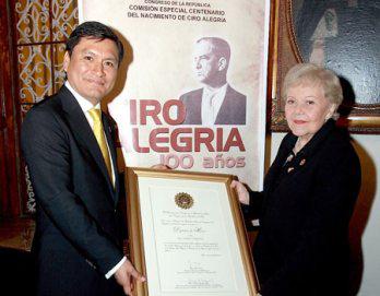Homenaje a  Ciro Alegría