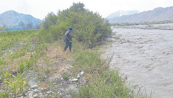 Representantes de la Junta de Usuarios de Irchim también sostienen que aumento de las aguas vienen afectando bocatoma de Chinecas.