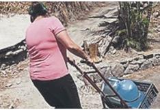Vecinos de Los Cardos piden agua potable 