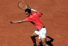Juan Pablo Varillas cayó 0-3 ante Novak Djokovic y quedó eliminado del Roland Garros 2023