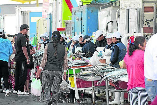 Arequipa: Continúan divididos en el terminal pesquero de Río Seco
