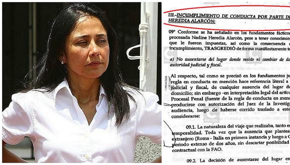 ​Nadine Heredia: Por estos motivos fiscal pide prisión para exprimera dama