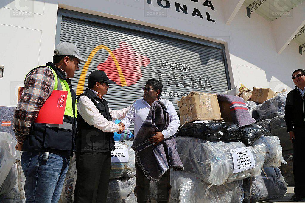 Entregan 12 toneladas de ayuda humanitaria para ocho municipios
