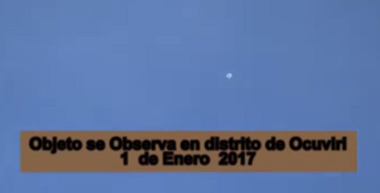 Puno: captan extraño objeto en el cielo del distrito de Ocuviri (VIDEO) ¿OVNI?