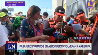 Trasladarán a Arequipa a segundo grupo de personas que se quedaron varadas en aeropuerto Jorge Chávez (VIDEO)
