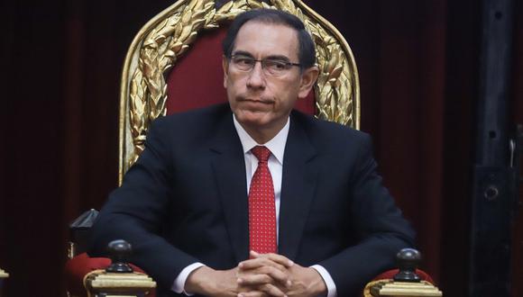 Martín Vizcarra: Aprobación del presidente cae por primera vez en cuatro meses