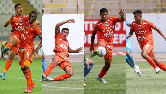 Futbolistas formados en las divisiones menores del club trujillano vienen respondiendo en la Liga 1. (Foto: Club UCV)