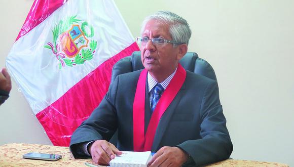 Tumbes: Jiménez pide a la Fiscalía dar el nombre del juez implicado con organización criminal