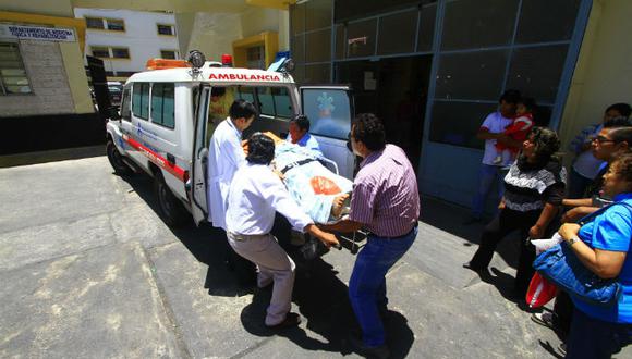 Arequipa: Choque entre seis vehículos deja seis heridos de gravedad