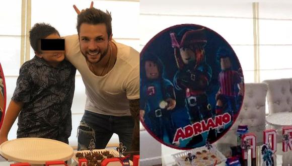 Nicola celebró el cumpleaños del pequeño Adriano. (Nicola Porcella Instagram)