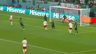 Gol de Piotr Zielinski para el  1-0 de Polonia sobre Arabia Saudita