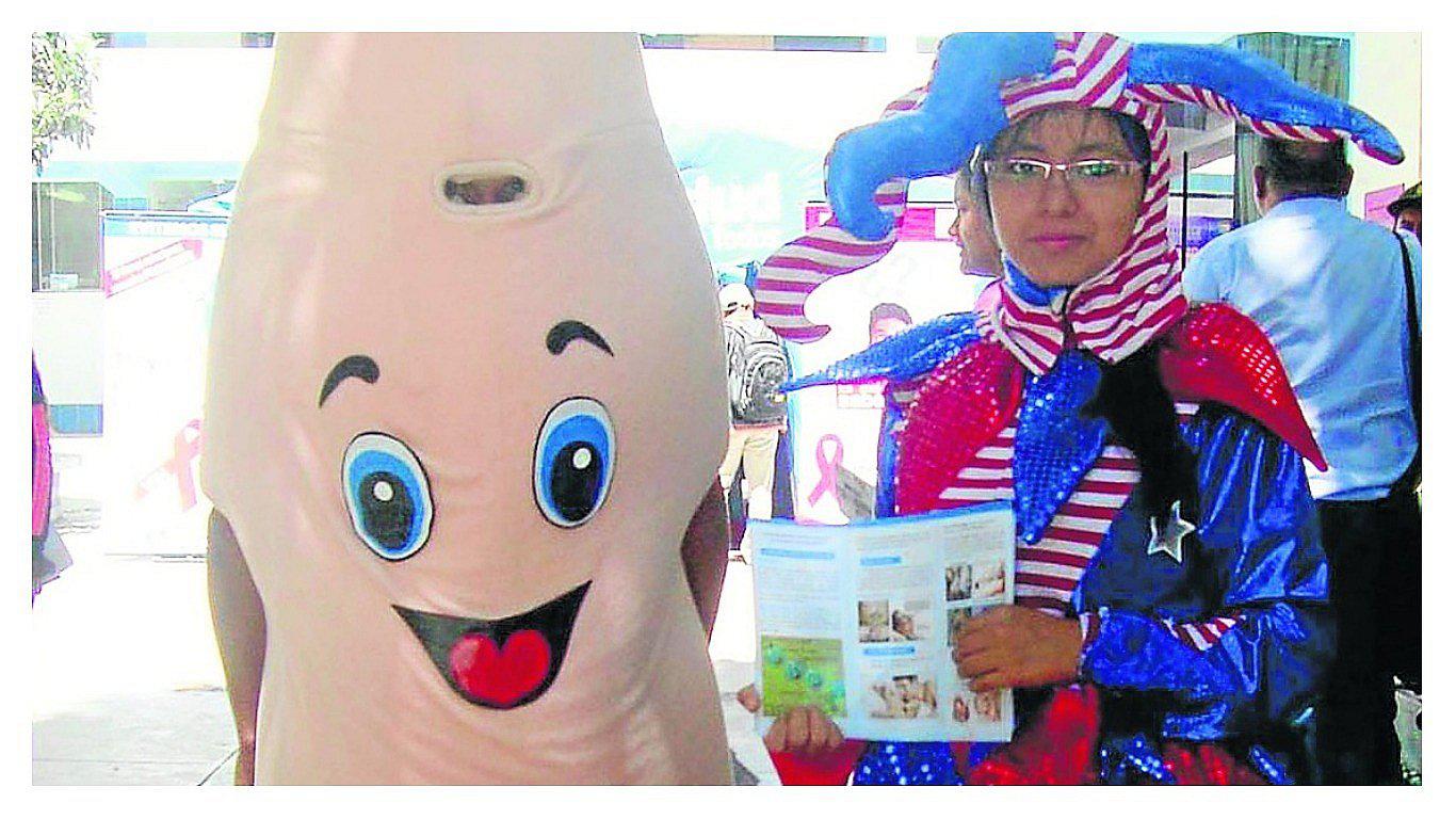 ​Huanuqueños disfrutan el 'Día del Condón' con colores y sabores 