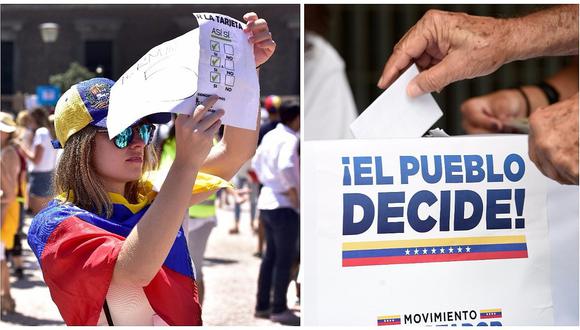 Venezuela: abren centros de votación para participar del plebiscito contra Nicolás Maduro 